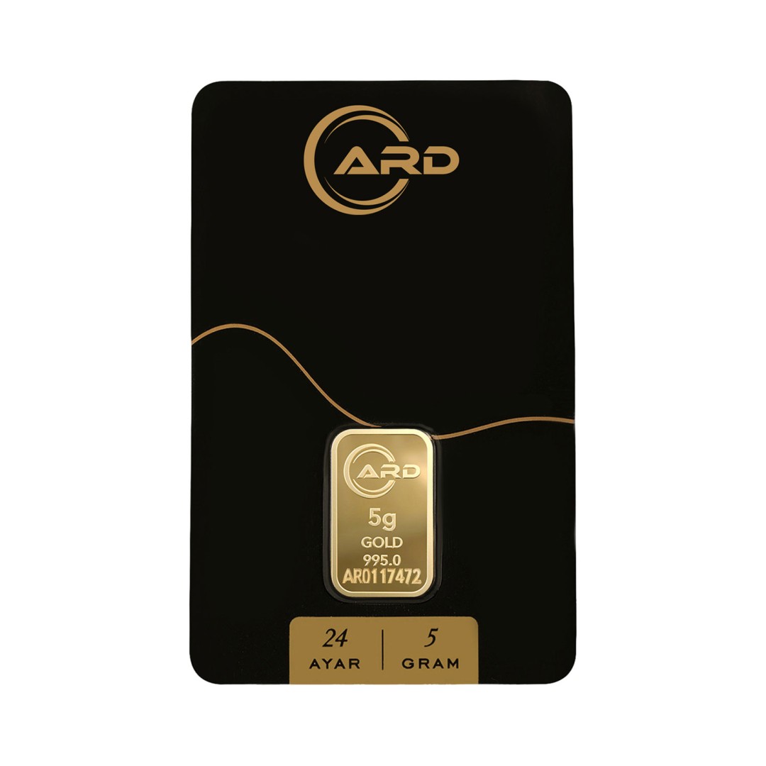 ARD 5 gr 995 24 Ayar Külçe Altın