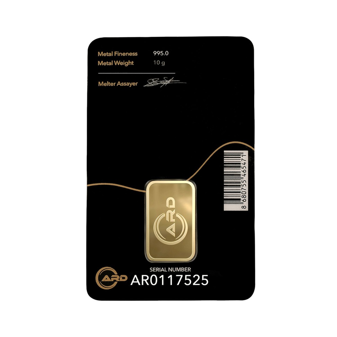 ARD 10 gr 995 24 Ayar Külçe Altın
